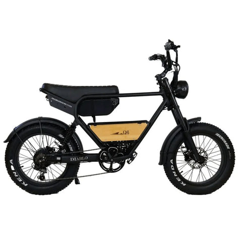 Diablo Q6 - Hydraulische Bremsen - Schwarz