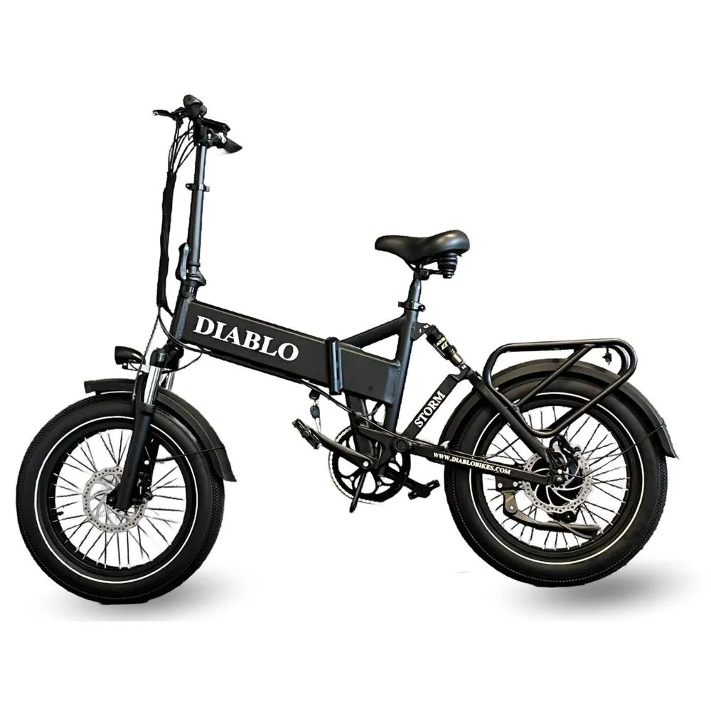 Diablo Storm - Klapprad - Matt Schwarz