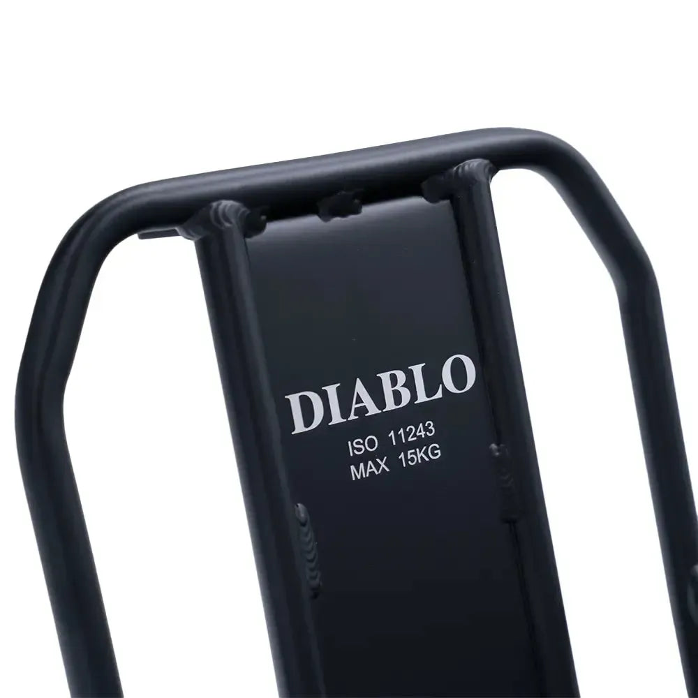 Diablo Zipper - Gepäckträger vorne - Schwarz