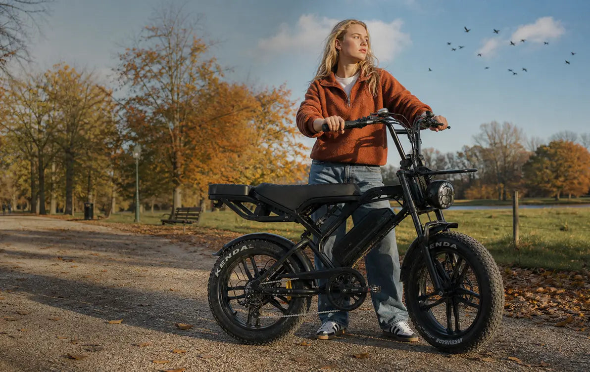 Dein Fatbike. Bis 25 km/h. Kostenlos geliefert.