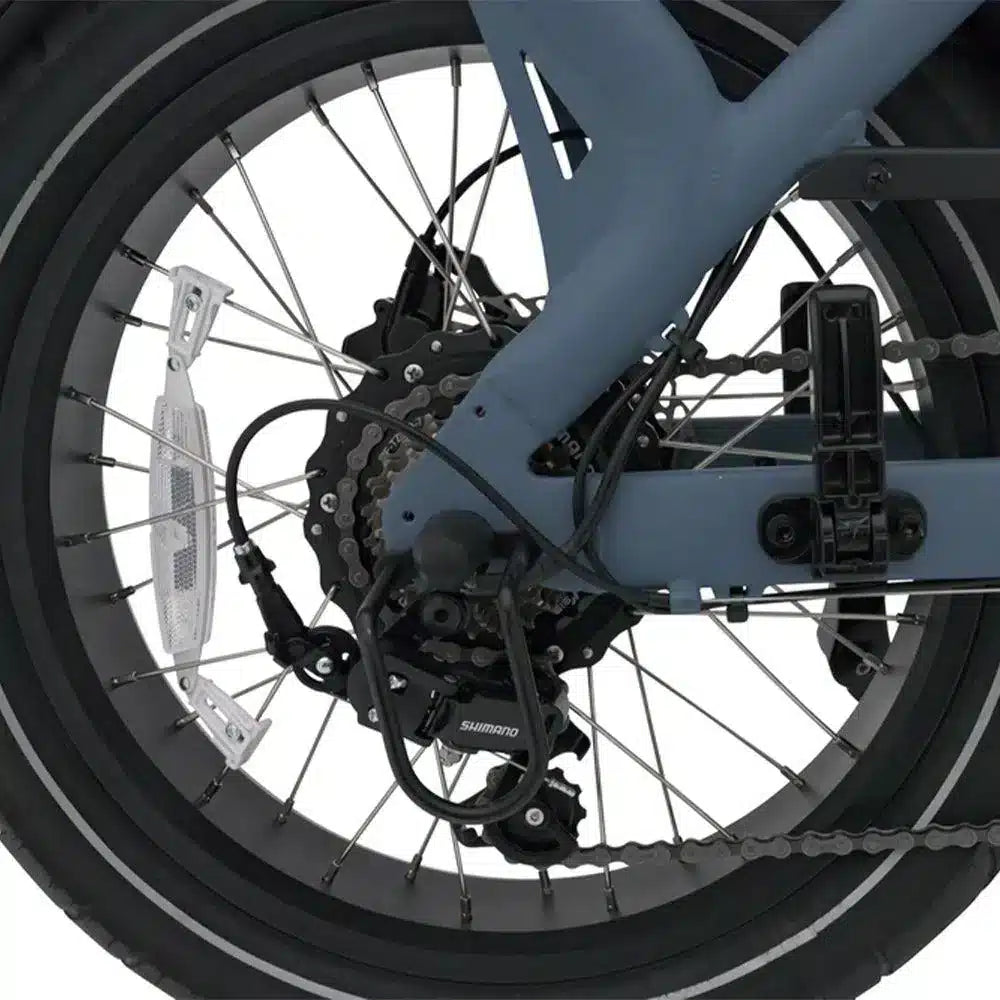 KNAAP AMS X - Fettfahrrad - Eisblau