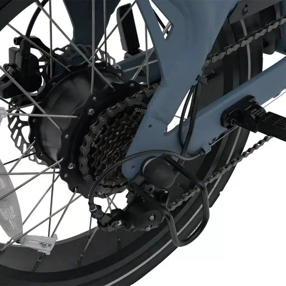 KNAAP AMS X - Fettfahrrad - Eisblau