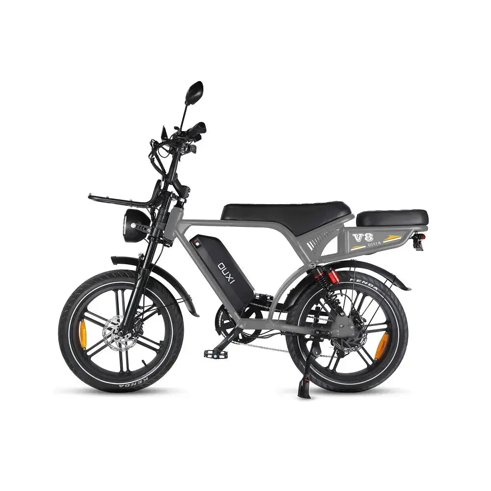 Ouxi V8 Ultra - Dunkelgrau - Brauner Sattel
