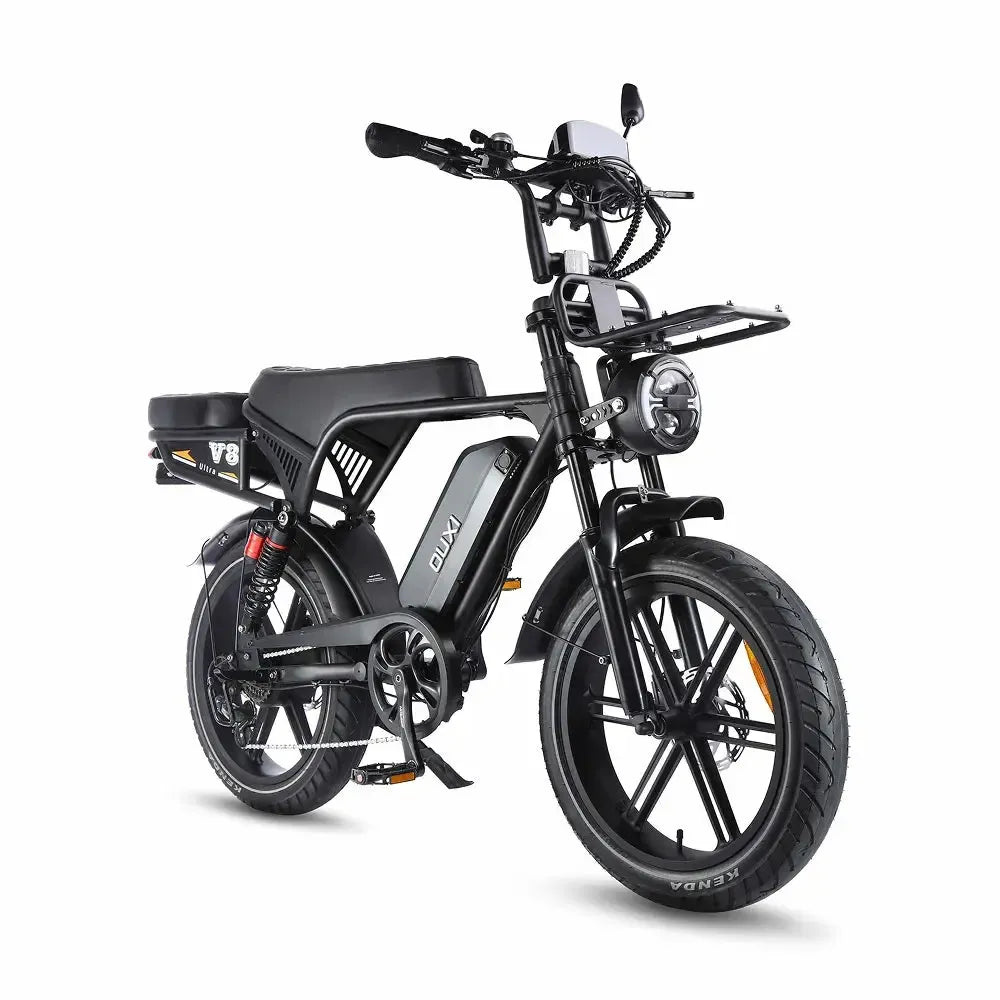 Ouxi V8 Ultra - Schwarz - Brauner Sattel