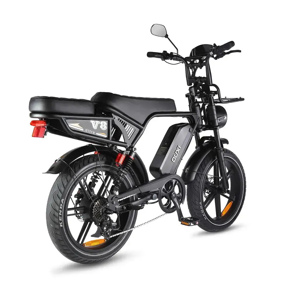 Ouxi V8 Ultra – Schwarz – Brauner Sattel