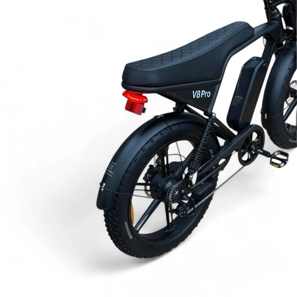 OUXI V8 Pro XL - Dickreifenfahrrad - 24X4.0 - Doppelte Batterie