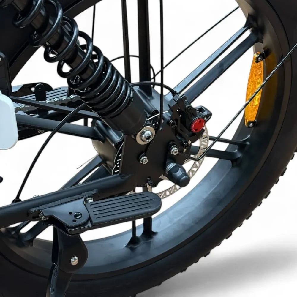 OUXI V8 Pro XL - Dickreifenfahrrad - 24X4.0 - Doppelte Batterie