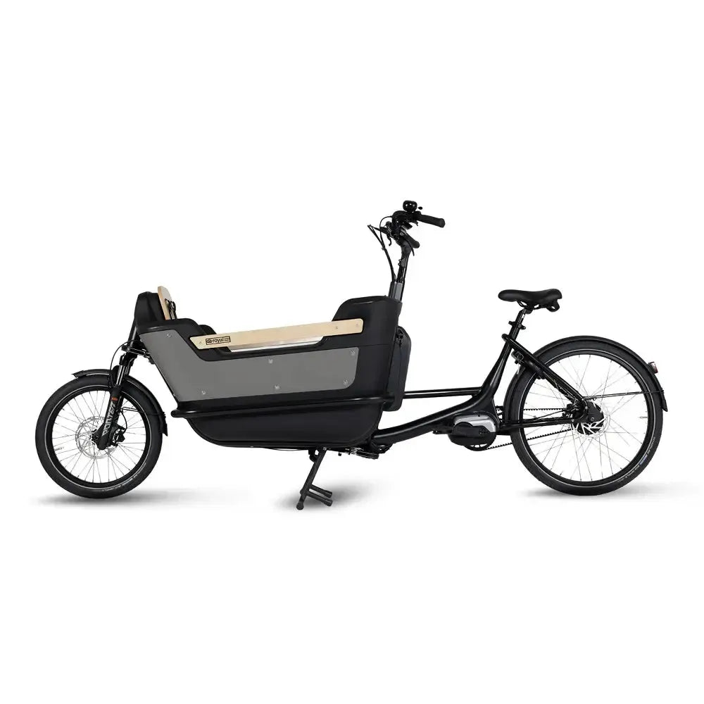 Royal Cargo Bike 2W Premium Plus - Taupegrau