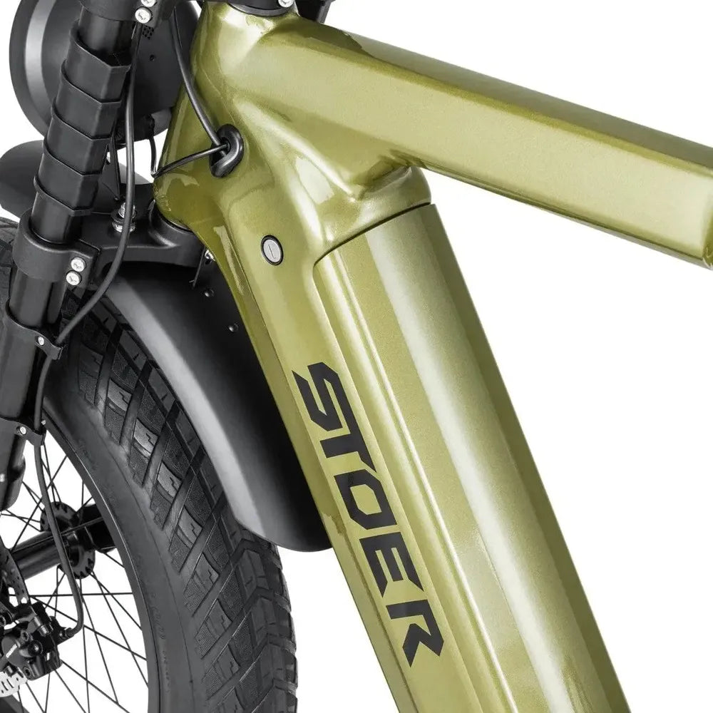 STOER Bikes Urban X - Fatbike - Grün