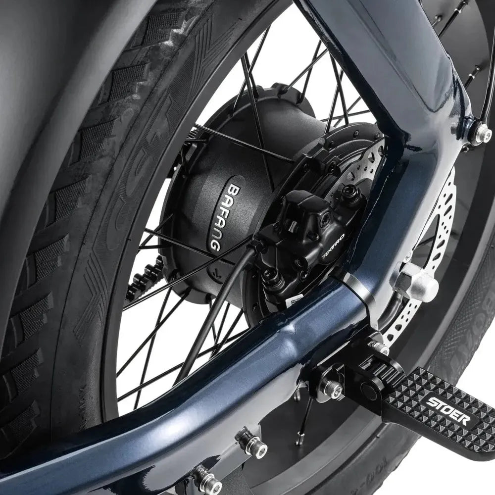 STOER Bikes Urban X - Fatbike - Navy Blau