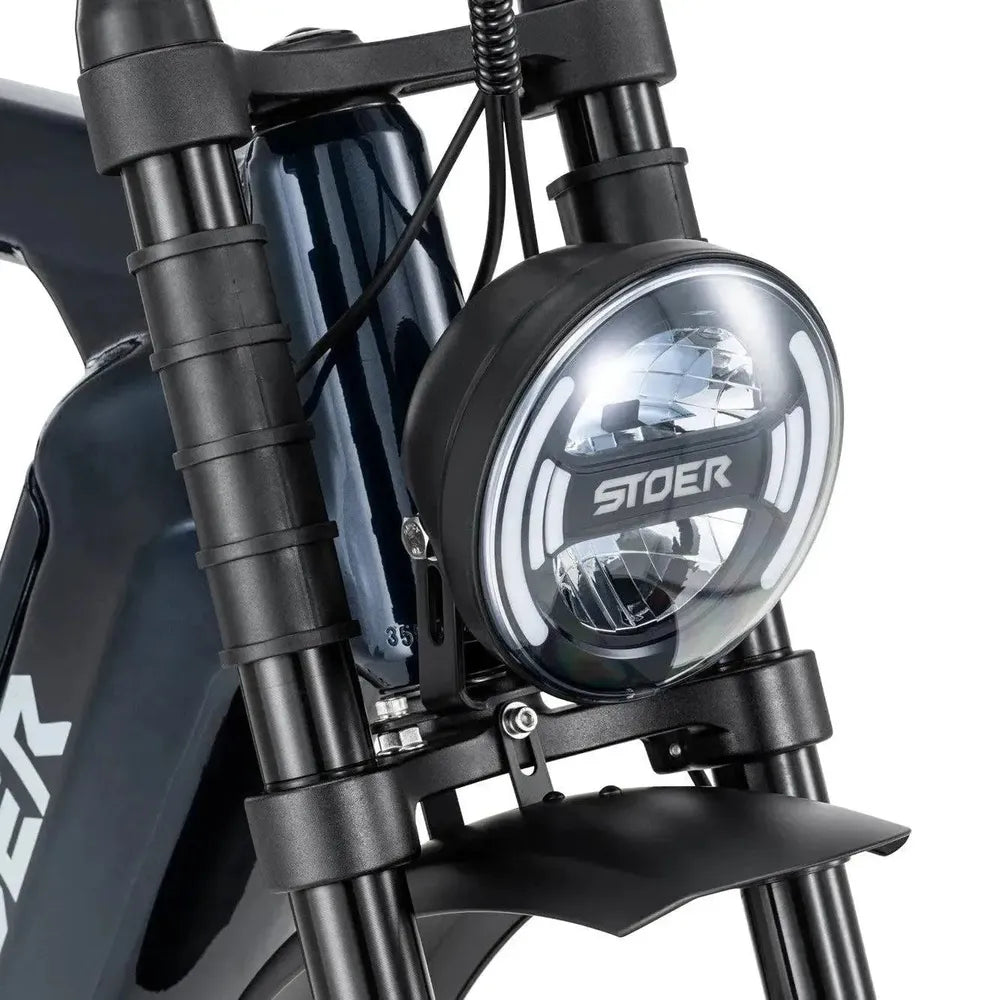 STOER Bikes Urban X - Fatbike - Navy Blau