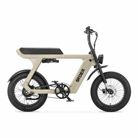 STOER Fahrräder Urban X - Dickreifenrad - Taupe