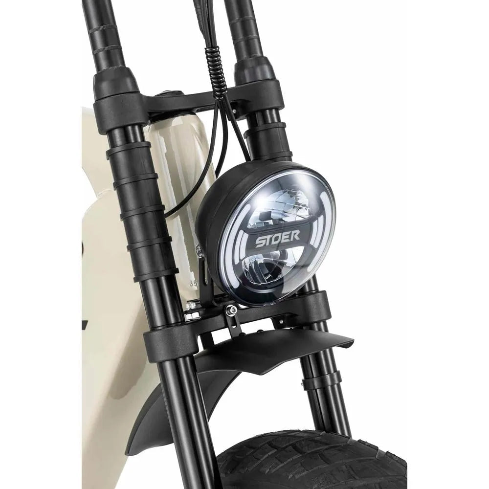 STOER Fahrräder Urban X - Dickreifenrad - Taupe