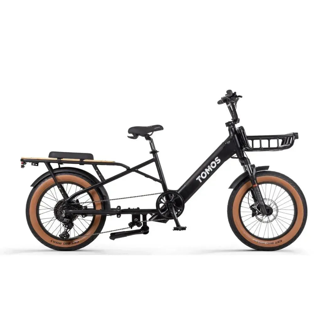 Tomos E-Cargo - Longtail - Schwarz