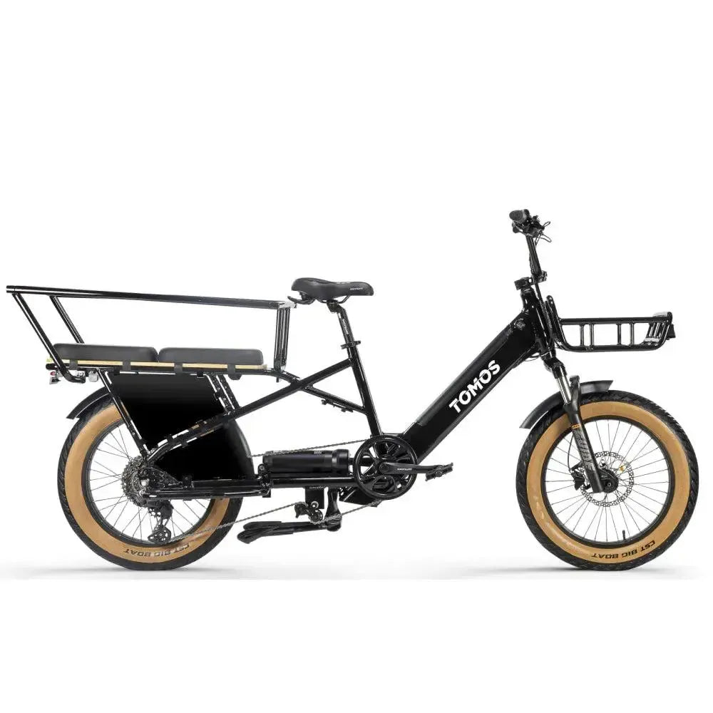 Tomos E-Cargo - Longtail - Schwarz