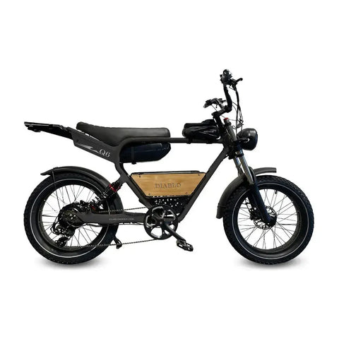 Diablo Q6 - Hydraulische Bremsen - Schwarz