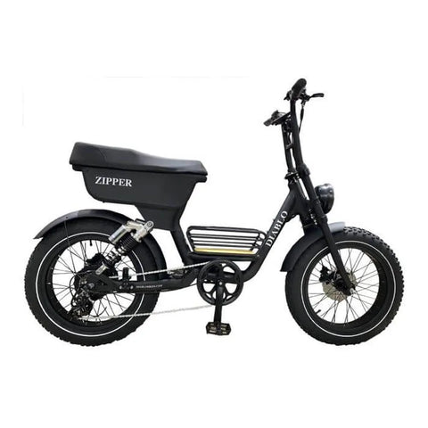 Diablo Reißverschluss Fettfahrrad - Grau