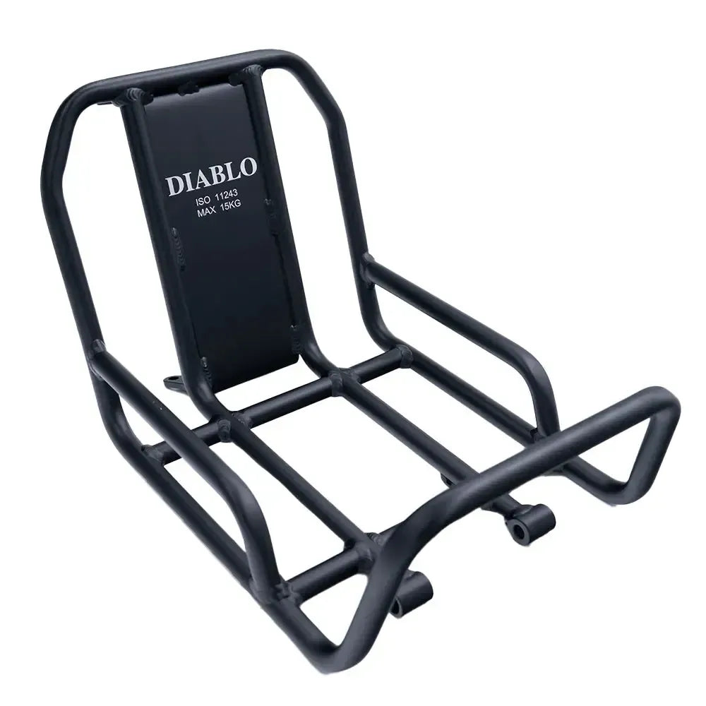 Diablo Zipper - Gepäckträger vorne - Schwarz