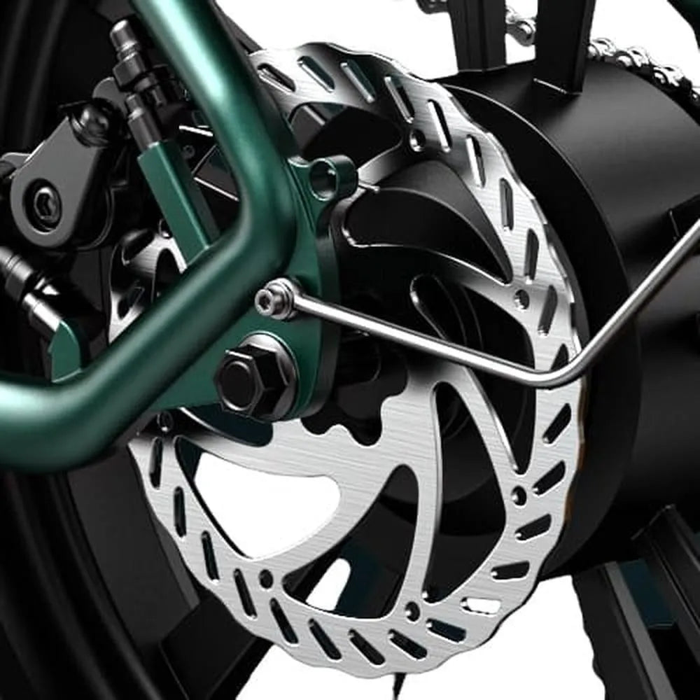 ENGWE M20 - Fatbike - Weiß + Alarmsystem + Handyhalter