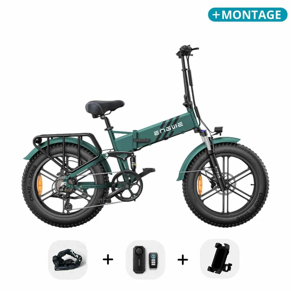 Engwe Engine Pro 2.0 - Elektrisches Klapprad - Grün