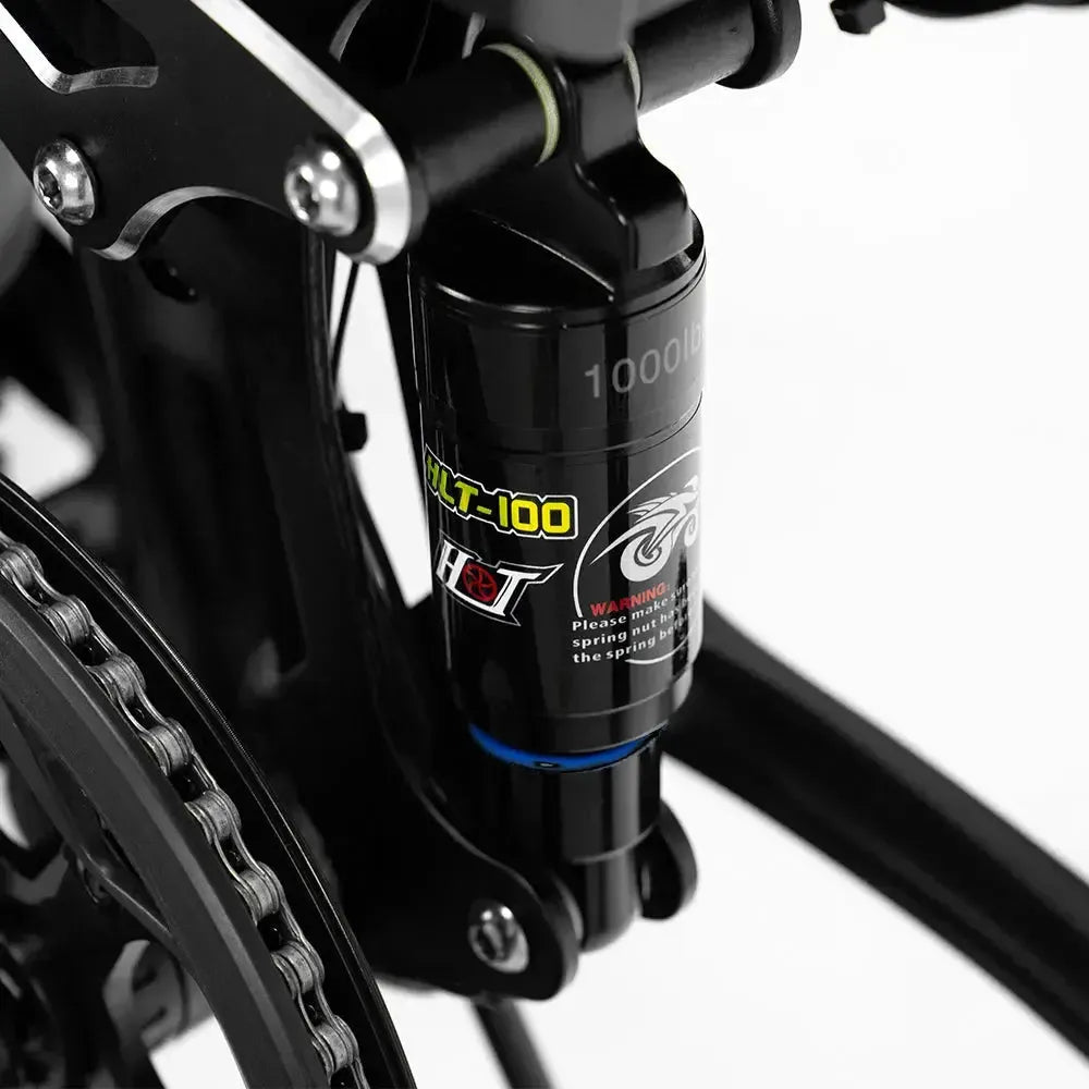 Engwe Engine Pro 2.0 - Elektrisches Klapprad - Schwarz