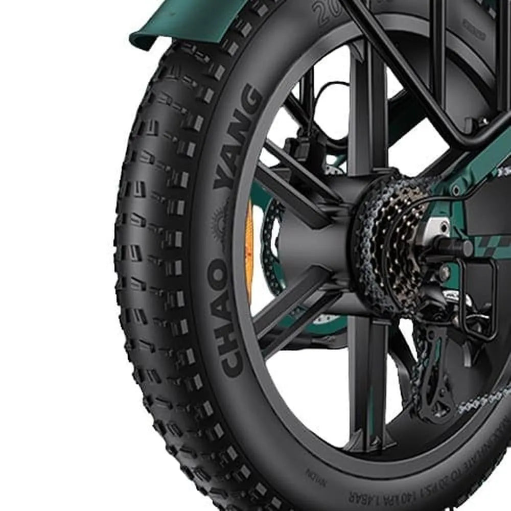 Engwe Engine Pro 2.0 - Elektrisches Klapprad - Schwarz