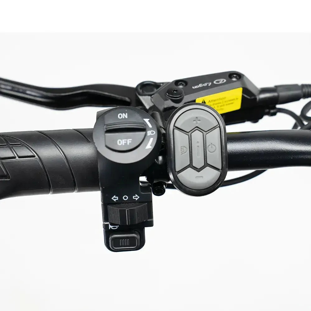 OUXI C80 - Fatbike - Schwarz