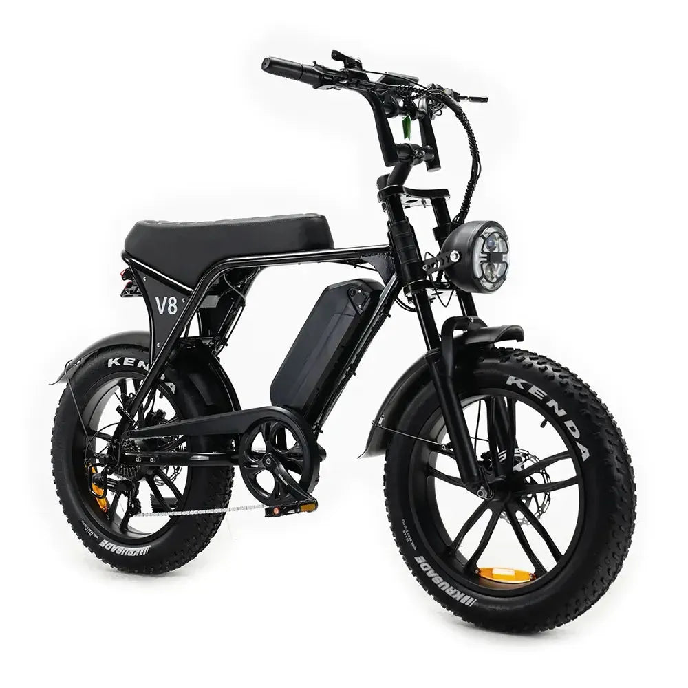 OUXI C80 - Fatbike - Schwarz