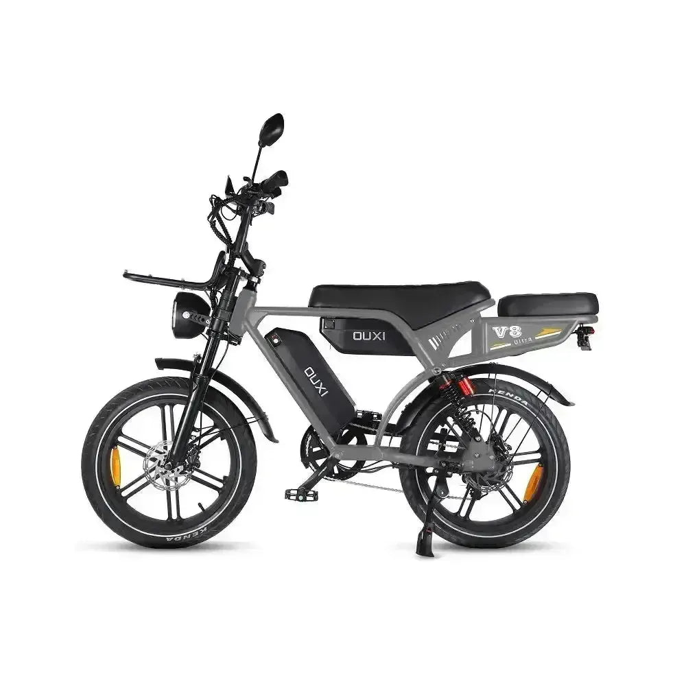 Ouxi V8 Ultra Max - Dunkelgrau - Brauner Sattel