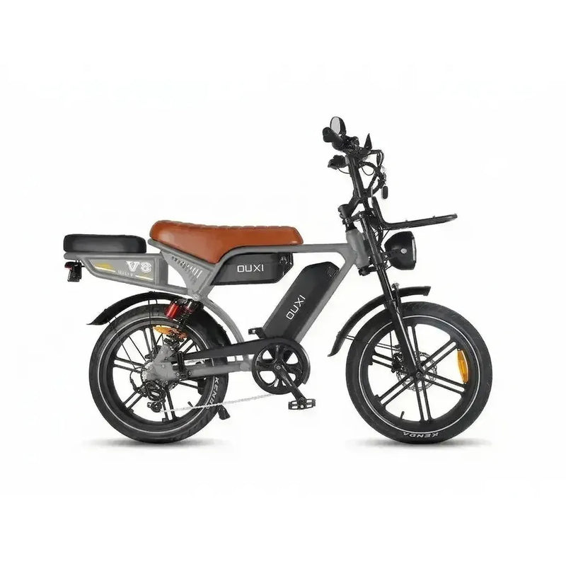 Ouxi V8 Ultra Max - Dunkelgrau - Brauner Sattel