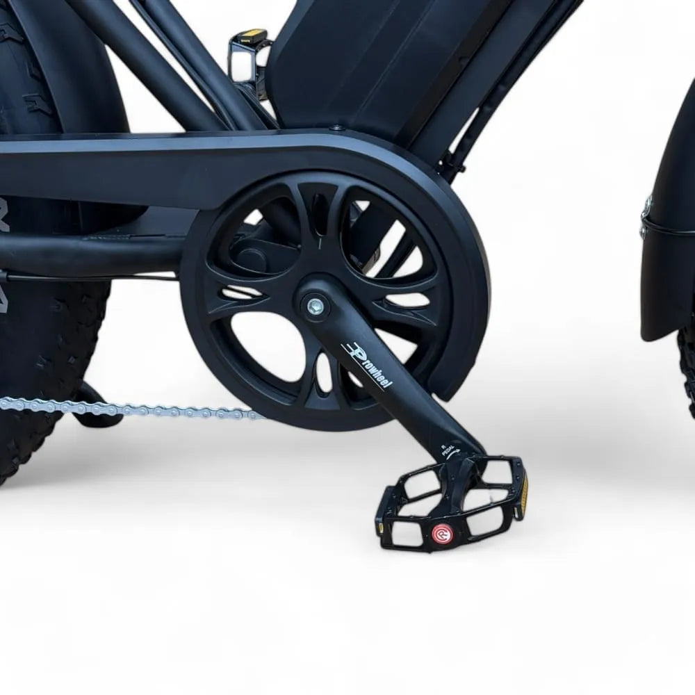 OUXI V8 Pro XL - Dickreifenfahrrad - 24X4.0 - Doppelte Batterie