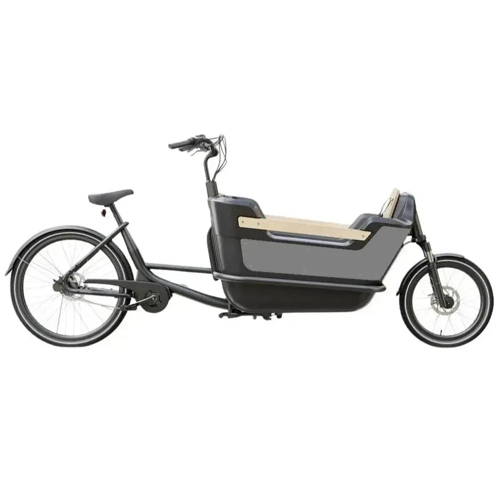 Royal Cargo Bike 2W Premium - Taupegrau