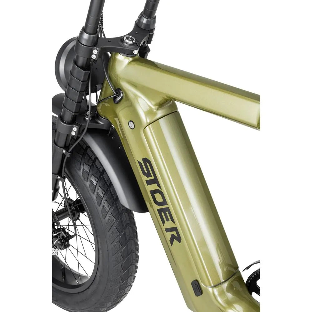 STOER Bikes Urban X - Fatbike - Grün