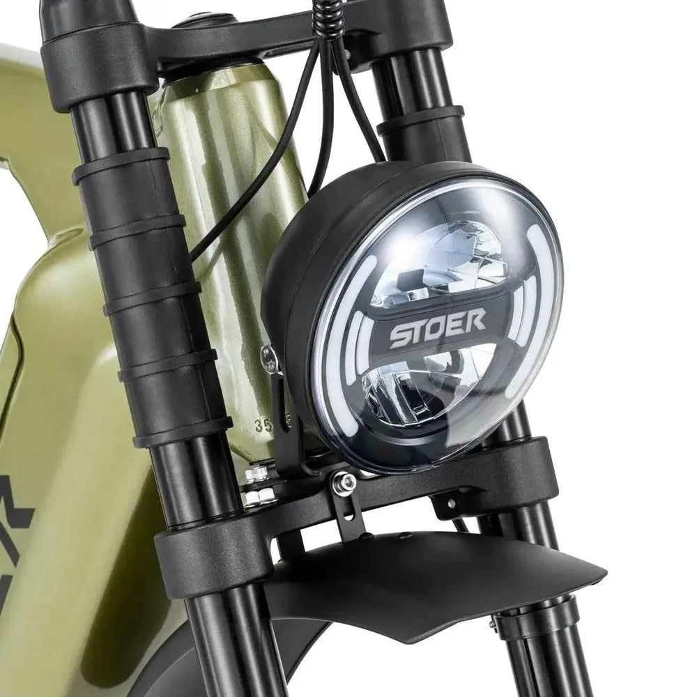 STOER Bikes Urban X - Fatbike - Grün