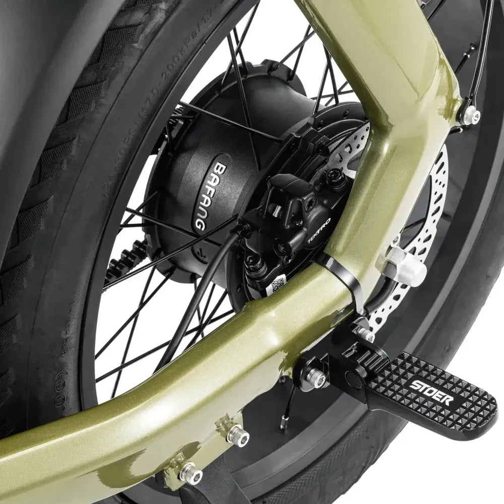 STOER Bikes Urban X - Fatbike - Grün