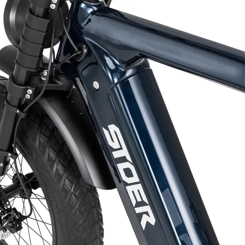 STOER Bikes Urban X - Fatbike - Navy Blau
