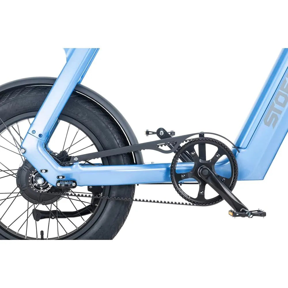 STOER Bikes Urban X - Fatbike - Himmelblau