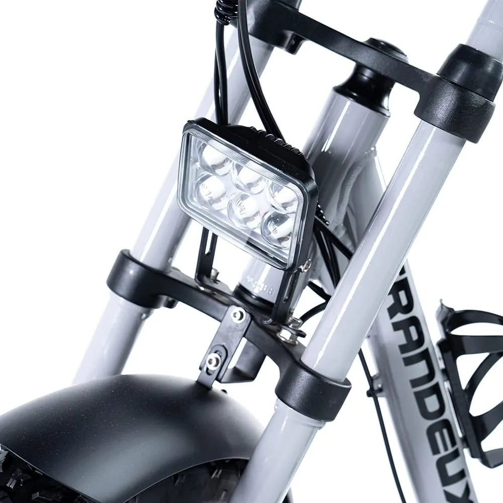 Grandeux - Fettfahrrad - Erforschen - Grau